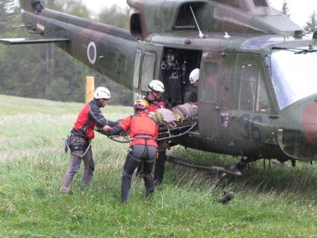 Usposabljanje - helikopter - maj 2012
